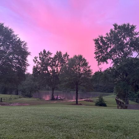 Refuge Ranch Retreat Log Cabin Lake 53+ Acres Locust Grove Buitenkant foto