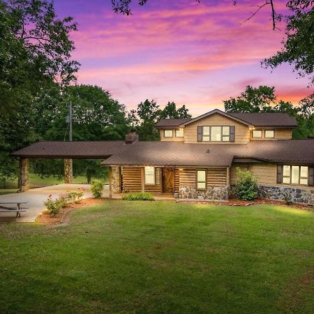Refuge Ranch Retreat Log Cabin Lake 53+ Acres Locust Grove Buitenkant foto