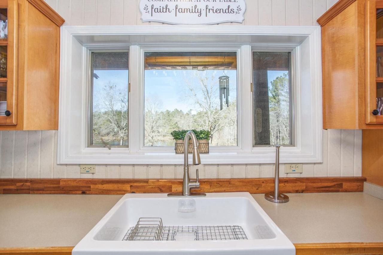 Refuge Ranch Retreat Log Cabin Lake 53+ Acres Locust Grove Buitenkant foto