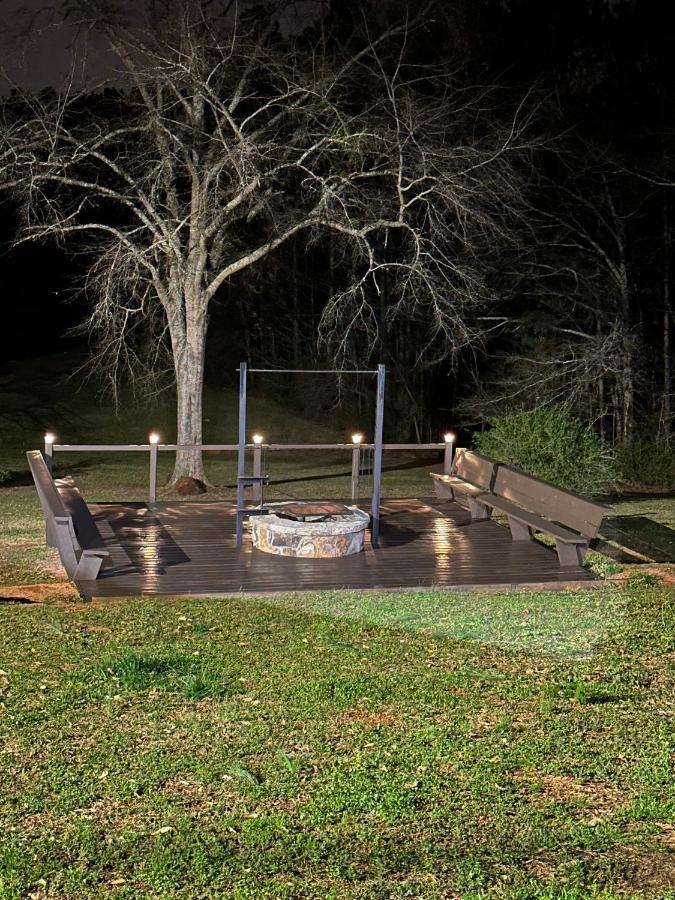 Refuge Ranch Retreat Log Cabin Lake 53+ Acres Locust Grove Buitenkant foto