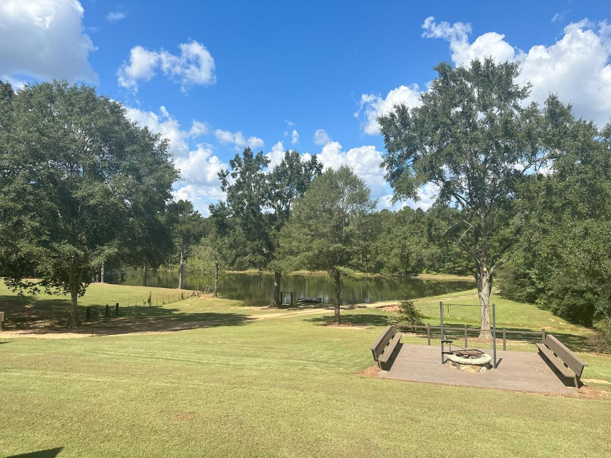 Refuge Ranch Retreat Log Cabin Lake 53+ Acres Locust Grove Buitenkant foto