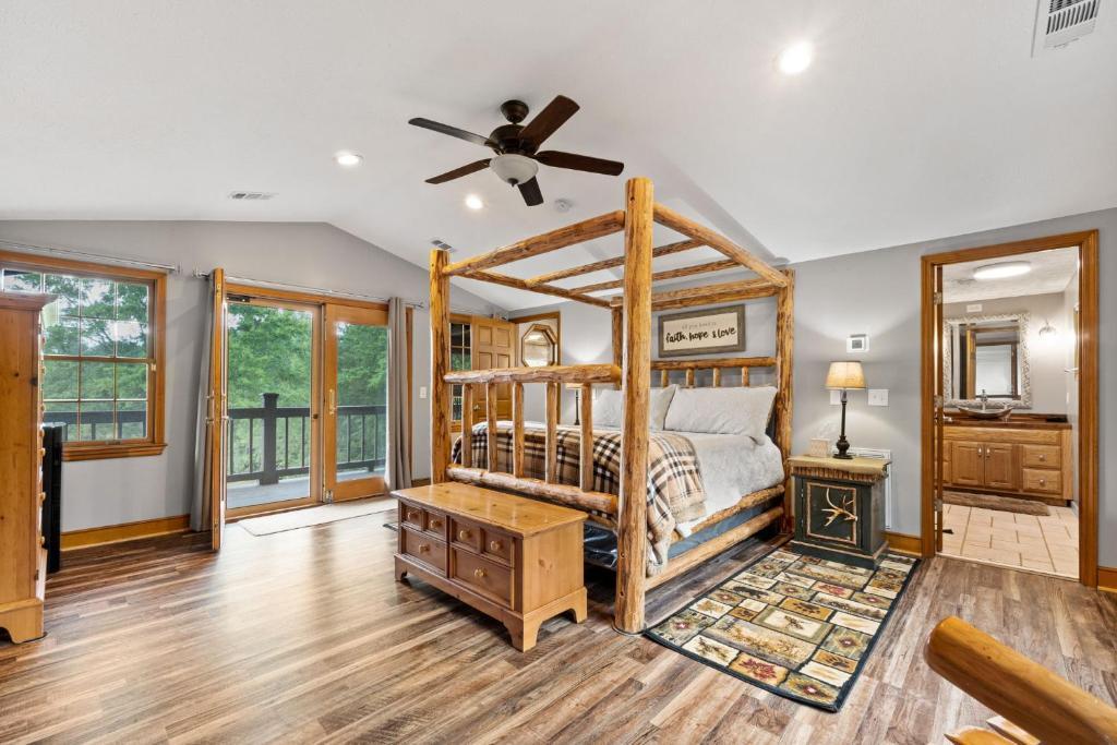 Refuge Ranch Retreat Log Cabin Lake 53+ Acres Locust Grove Buitenkant foto